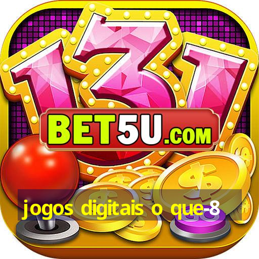 jogos digitais o que